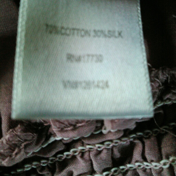 Size XL cotton silk pastel sleeveless top - Picture 7 of 7